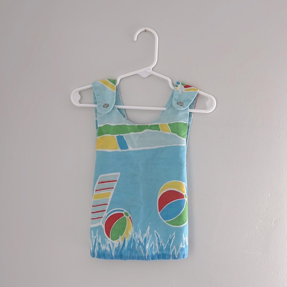 Handmade Vintage Summer Apron Dress
